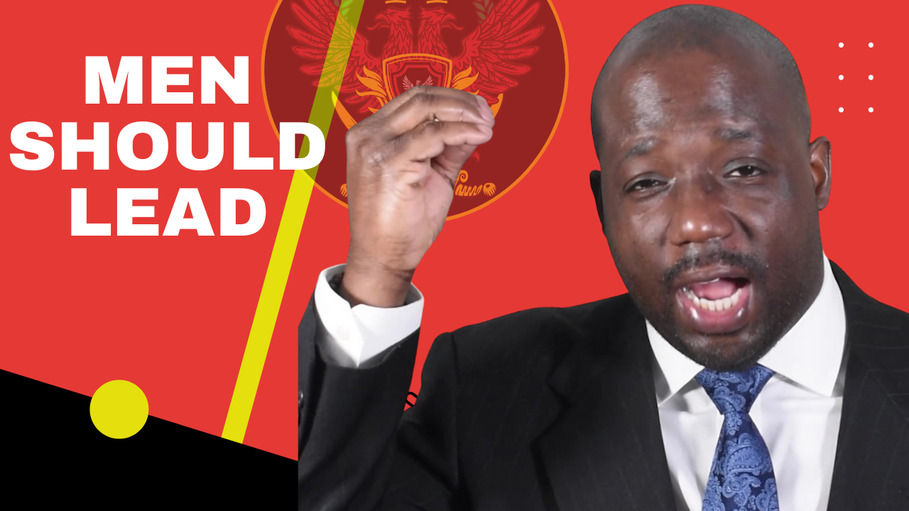 Men should lead (Here is how to do it)